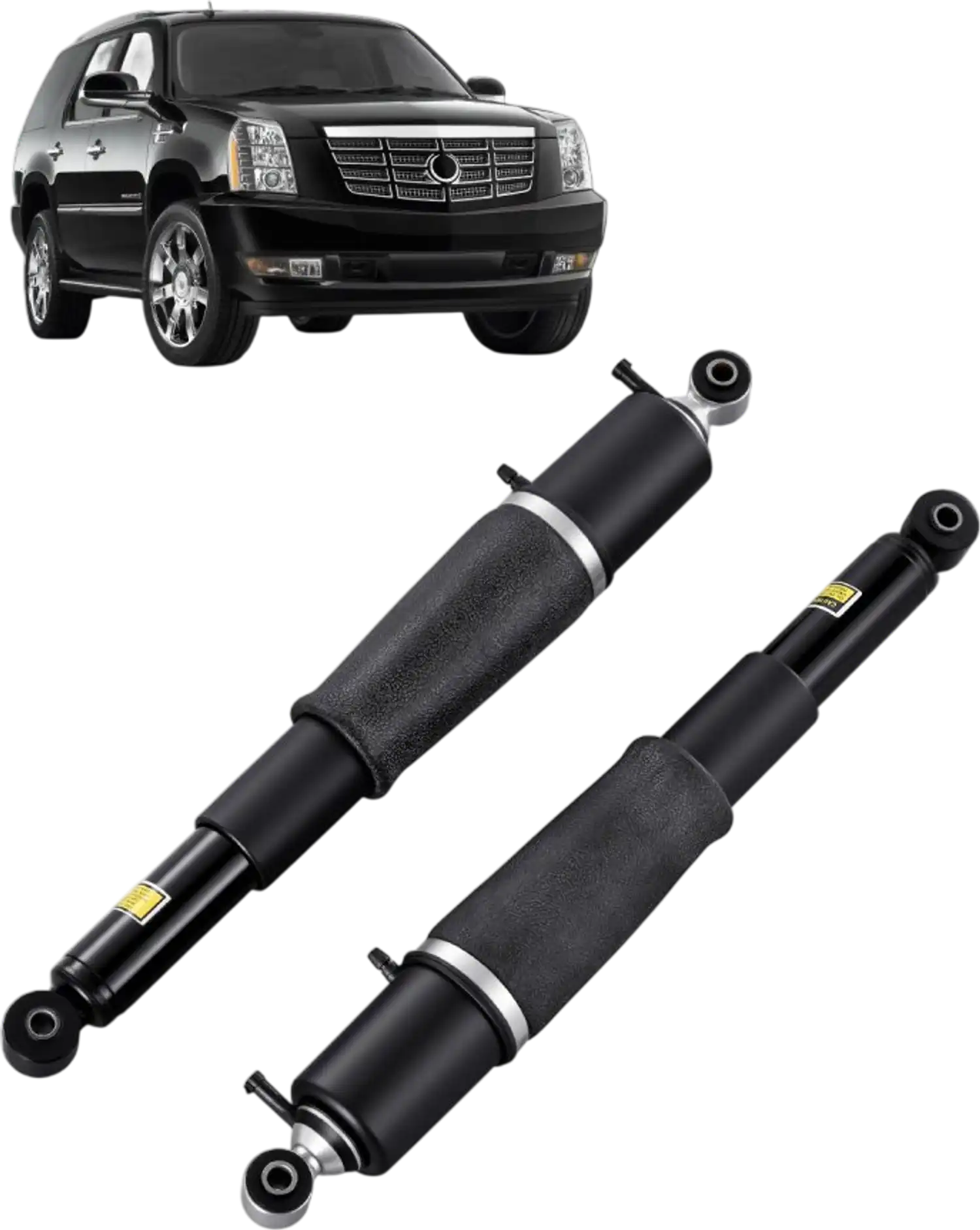 Vevor Air Shock Absorber Strut Rear 2-Pc for Cadillac Escalade Chevy Avalanche Silverado Suburban Tahoe GMC Yukon New