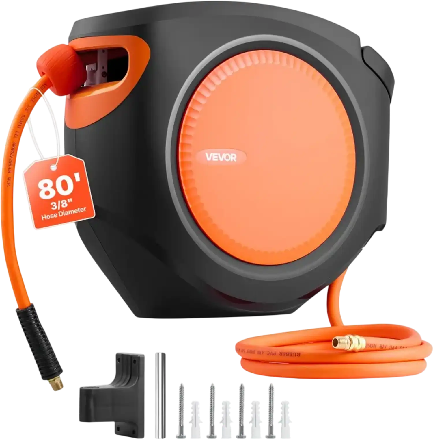 Vevor Air Hose Reel Retractable 3/8