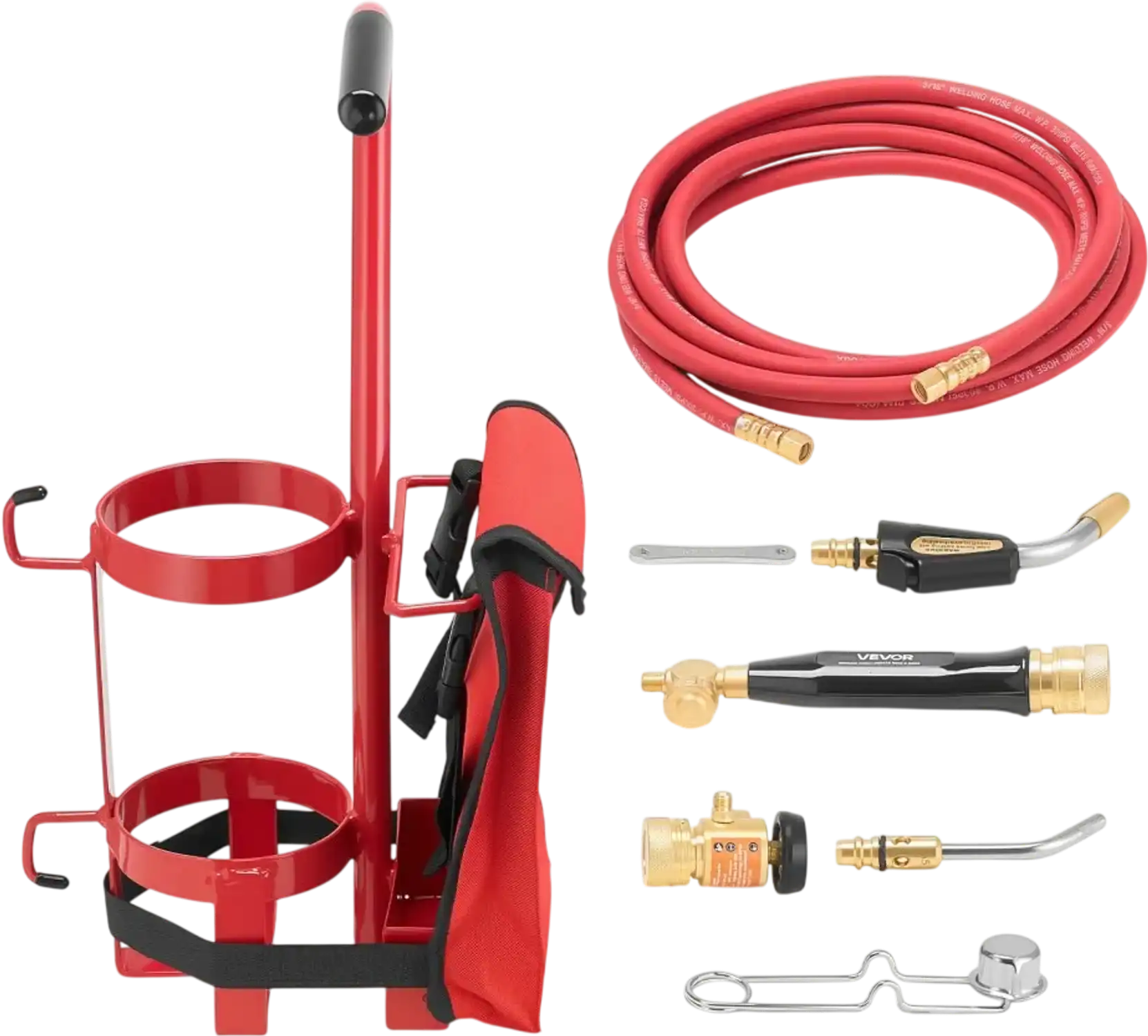 Vevor Air Acetylene Torch Kit Welding Tool with 11.8' Rubber Hose New