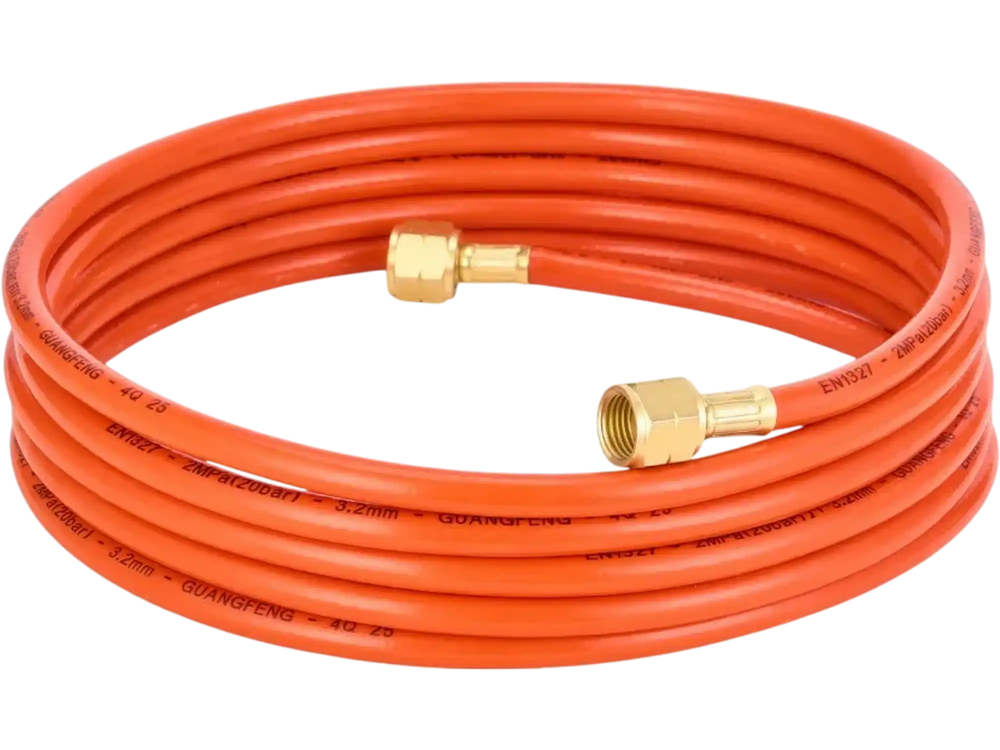 VEVOR Air Acetylene Torch Hose, 1/8-Inch x 12FT Acetylene Welding Hose with 9/16" LH B-Type Fittings, AH-12 R Grade Welding Torch Hoses Compatible with AR-B/AR-MC Regulators