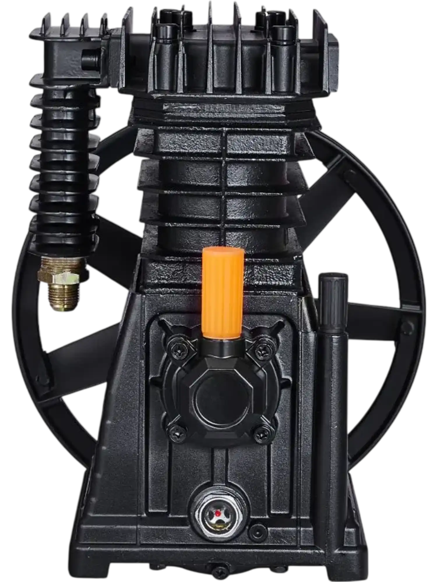 Vevor Piston Pump Head 3 HP Twin Cylinder Oil Lubricated Air Compressor Replacement New