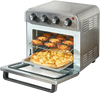 VEVOR 7-IN-1 Air Fryer Toaster Oven, 18L Convection Oven, 1700W Stainless Steel Toaster Ovens Countertop Combo with Grill, Pizza Pan, Gloves, 6 Slices Toast, 12-inch Pizza, Home and Commercial Use