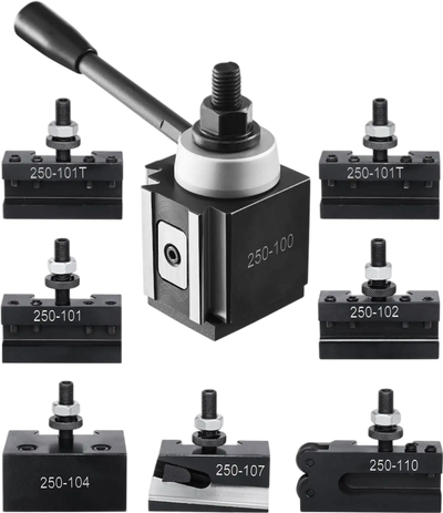 Vevor Tool Post Quick Change 8-Pc Lathe Holder Set for 6