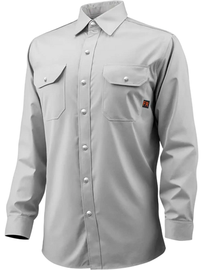 VEVOR FR Shirts for Men, 7oz. Flame Resistant Welding Jacket, Machine Washable Cotton Heat-Resistant Welding Shirt, Meets ATPV 9.2 Cal/cm² Arc Rating - XXL Size