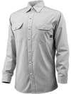 VEVOR FR Shirts for Men, 7oz. Flame Resistant Welding Jacket, Machine Washable Cotton Heat-Resistant Welding Shirt, Meets ATPV 9.2 Cal/cm² Arc Rating - M Size