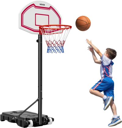 Vevor Basketball Hoop Portable Adjustable Kids Backboard Set New