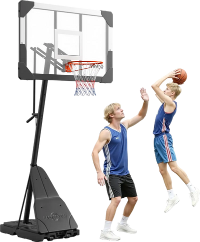 Vevor Basketball Hoop 8-10' Adjustable Height with 44