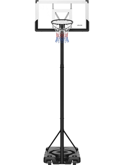 Vevor Basketball Hoop Portable 10' Height Adjustable with 48