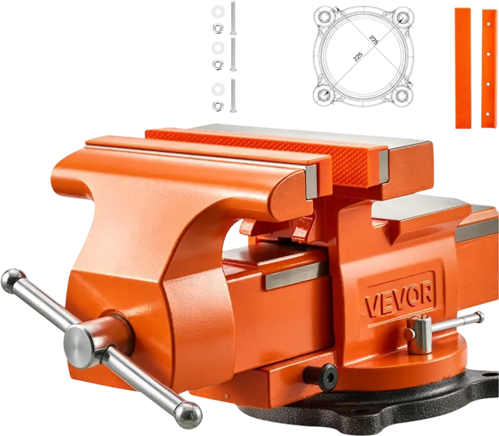 Vevor Bench Vise Heavy Duty 8