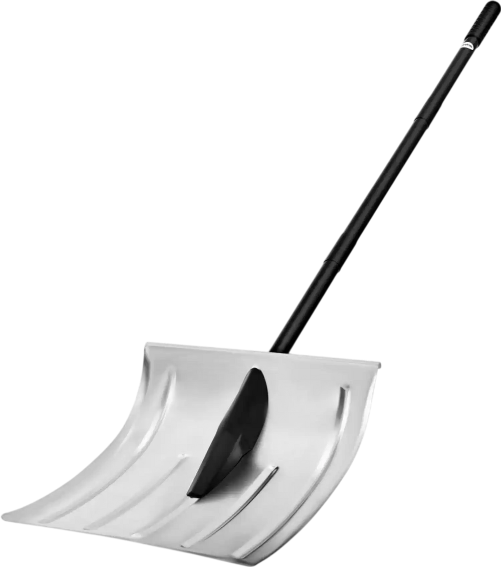 VEVOR Snow Shovel for Driveway, 16 in Wide Aluminum Alloy Snow Shovel, Non Slip Grip, Large Capacity Snowplow Shovels, Detachable & Lightweight Snows Removal Tool for Garden Car Camping Outdoors