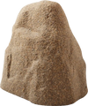 VEVOR Faux Rock Cover, Outdoor Fake Rock Well Pump Cover, Realistic Natural Texture, Lightweight & Weather-Resistant Artificial Boulder for Landscaping Garden Yard Décor, Sandy Brown, Small Size