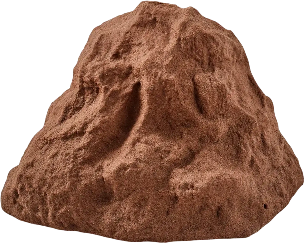 VEVOR Faux Rock Cover, Outdoor Fake Rock Well Pump Cover, Realistic Natural Texture, Lightweight & Weather-Resistant Polyresin Artificial Boulder for Landscaping Garden Yard Décor, Brown, Small Size