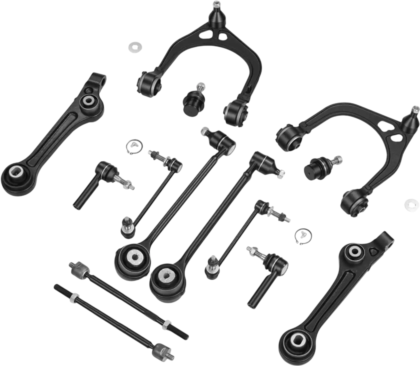 Vevor Control Arm Kit Front Upper & Lower Suspension Set for Chrysler 300 Dodge Challenger Charger RWD 14-Piece New