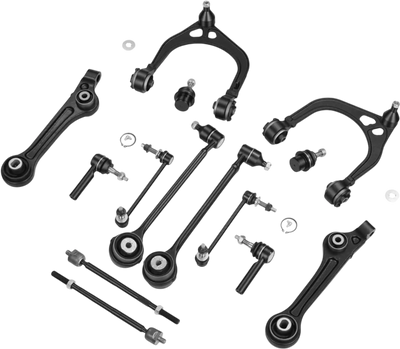 Vevor Control Arm Kit Front Upper & Lower Suspension Set for Chrysler 300 Dodge Challenger Charger RWD 14-Piece New