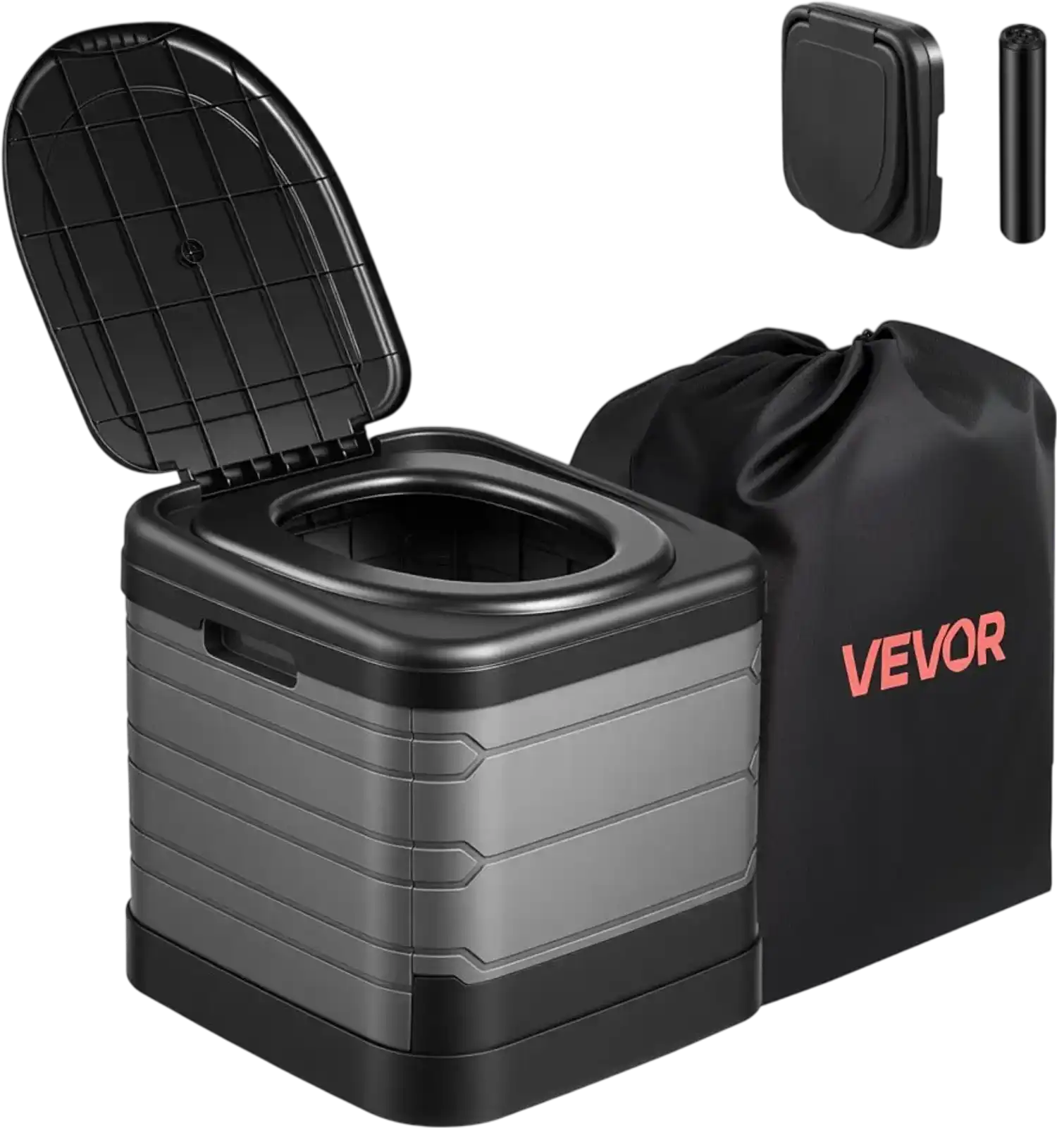 Vevor Portable Toilet Folding Camping Toilet for Adults 330 lbs New