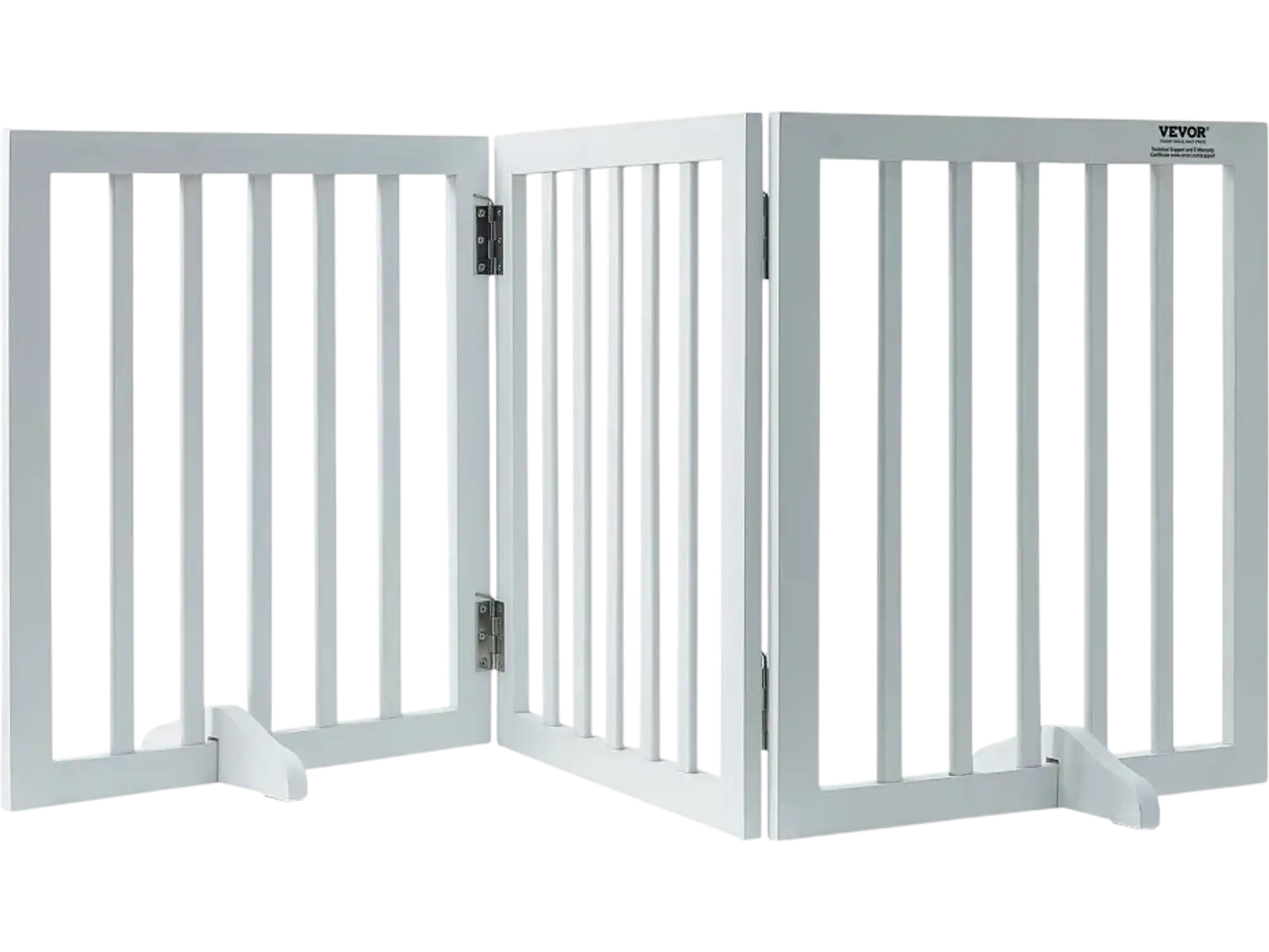 Vevor Dog Gate Free Standing Foldable 24