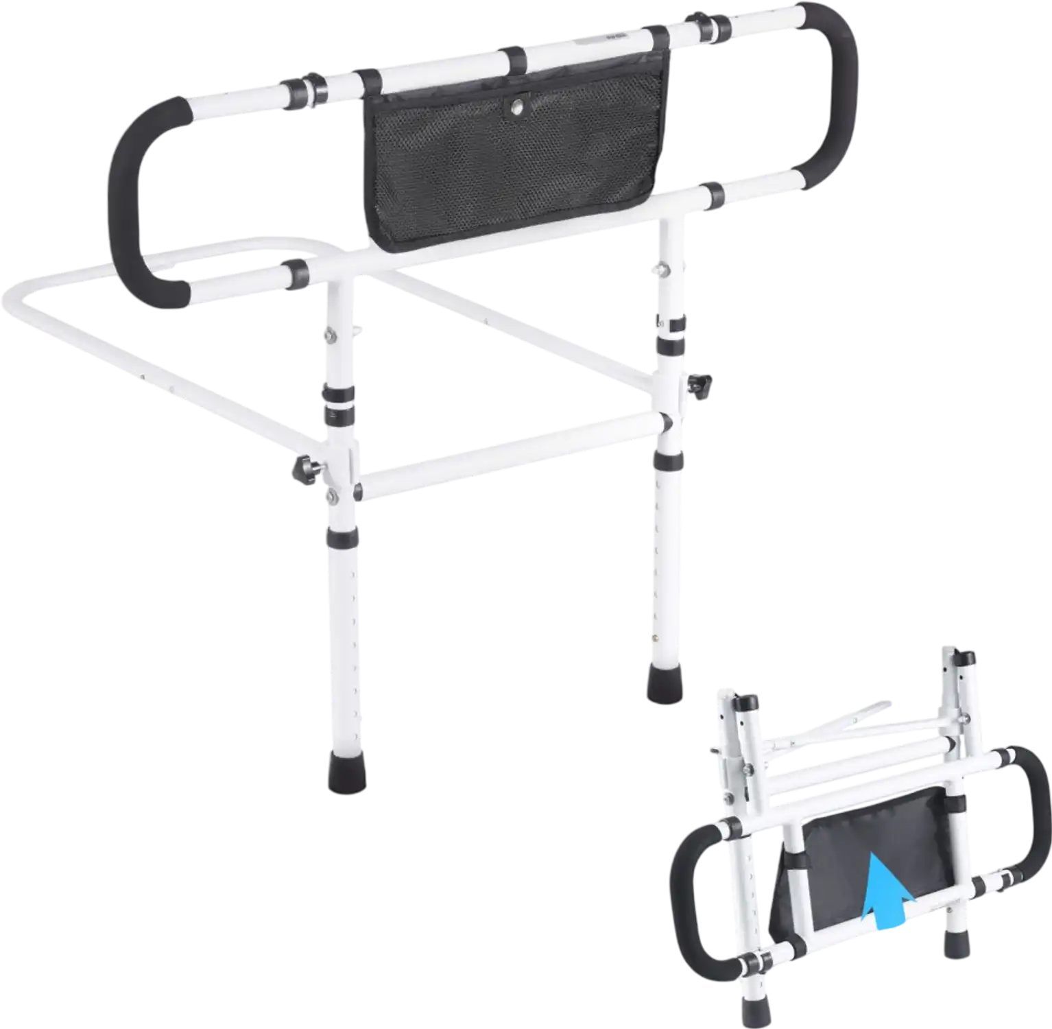 Vevor Bed Rails Foldable Bed Assist Rail for Elderly Adults New