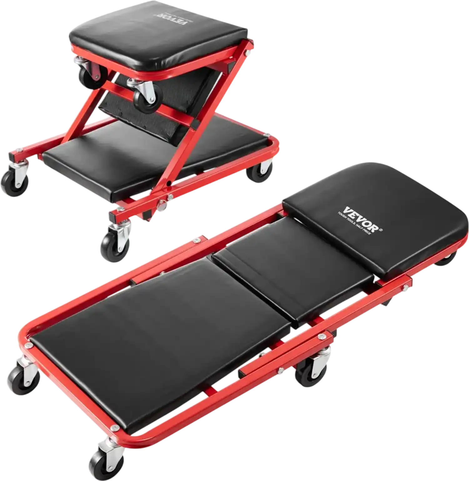 Vevor Mechanic Creeper Foldable Z Garage Creeper Stool 36