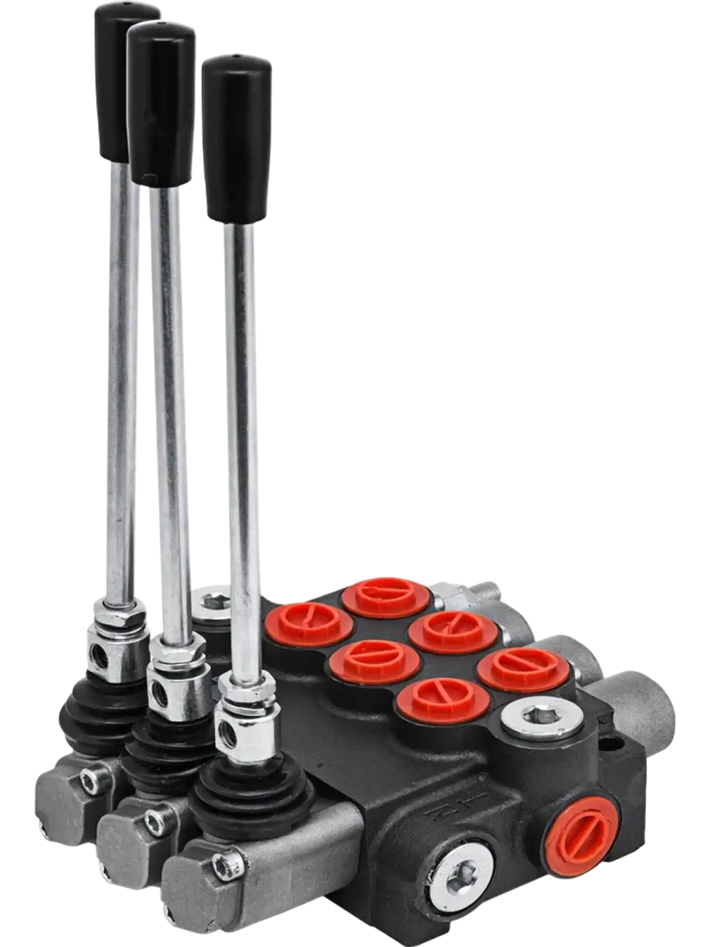 3 Spool Hydraulic Directional Control Valve Double Acting 11 GPM