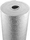 VEVOR Double Reflective Insulation Roll, Foam Core Radiant Barrier, 15.1mm 48 in x 25 ft, Double-Sided Aluminum Foil EPE Foam Heat Reflective Shield, Thermal Insulation Roll for Window RV Roof