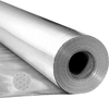 VEVOR Double Reflective Insulation Roll, Perforated Woven Fabric Radiant Barrier, 0.15mm 48 in x 250 ft, Double-Sided Aluminum Foil Heat Reflective Shield, Thermal Insulation Roll for Window RV Roof