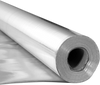 VEVOR Double Reflective Insulation Roll, Non-Perforated Woven Fabric Radiant Barrier, 0.15mm 48 in x 125 ft, Double-Sided Aluminum Foil Heat Reflective Shield, Thermal Insulation Roll for Window Roofs