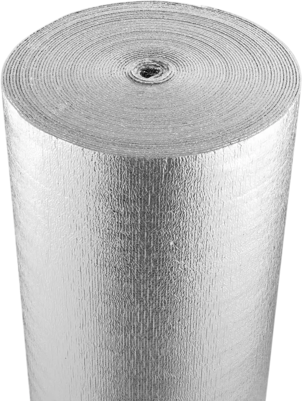 VEVOR Double Reflective Insulation Roll, Foam Core Radiant Barrier, 3.2 mm 23.8 in x 50 ft, Double-Sided Aluminum Foil EPE Foam Heat Reflective Shield, Thermal Insulation Roll for Window RV Roof