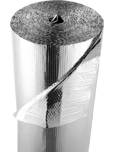 Vevor Reflective Insulation Roll Double-Sided Aluminum Foil Radiant Barrier 48