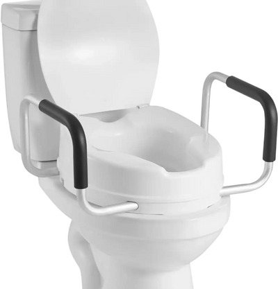Vevor Raised Toilet Seat Toilet Seat Riser with Arms New