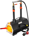VEVOR Propane Forge Portable, Double Burner Tool and Knife Making, Large Capacity Blacksmith Farrier Forges, Mini Furnace Blacksmithing, Gas Forging Tools and Equipment, Complete Kit