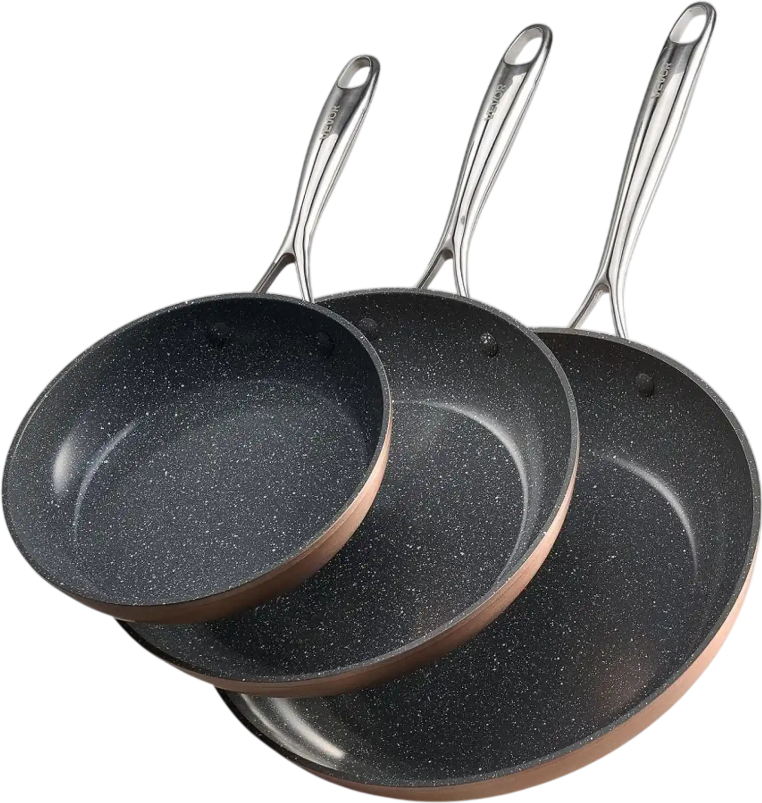 Vevor Frying Pan 3-Piece 8