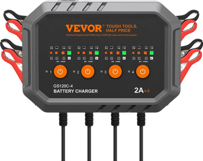 Vevor Battery Charger 8-Amp Smart Fully Automatic Maintainer New