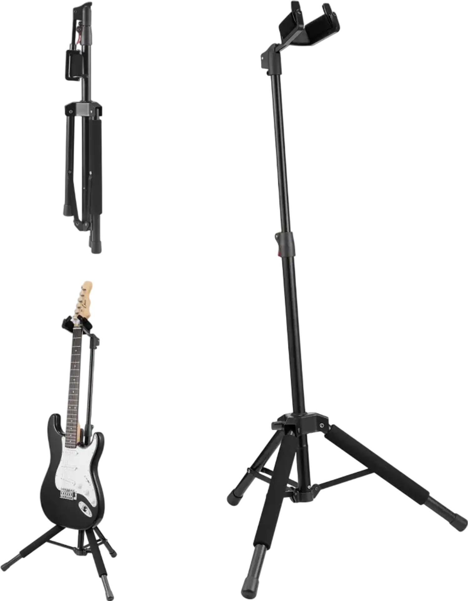 Vevor Guitar Stand Floor-Standing Foldable Tripod Adjustable Height Display Rack New