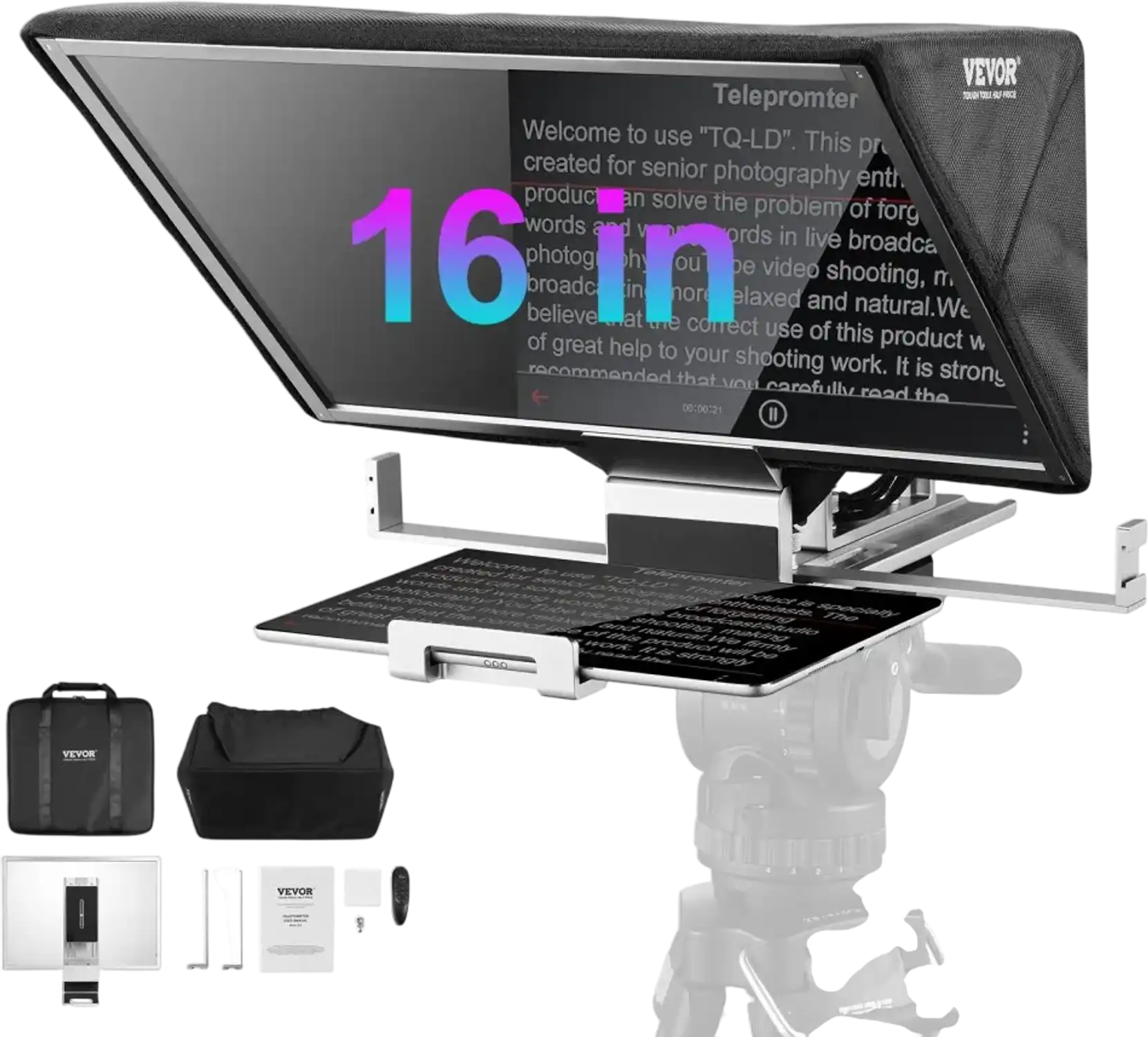 Vevor Teleprompter 16