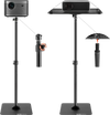 VEVOR Projector Stand, Projector Floor Stand Adjustable Height from 30.3 to 63.4 in, Projector Mount with Tray, Ideal for Outdoor Movies, Home, Office, Stage and Studio, Black