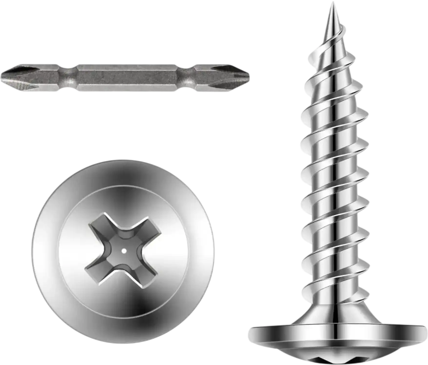Vevor Screws #8 x 3/4
