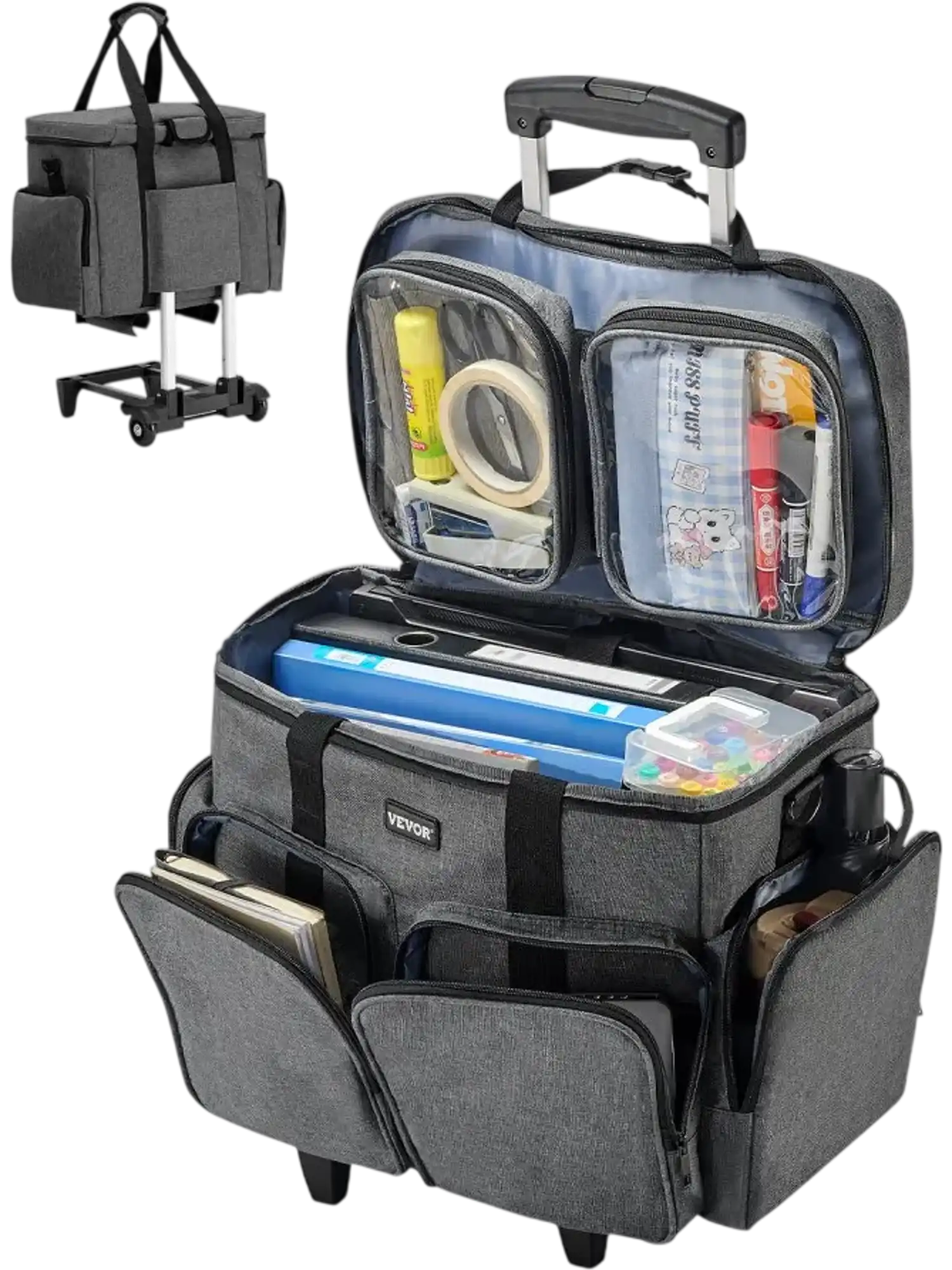 Vevor Rolling Laptop Bag 15.6