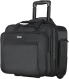 VEVOR Rolling Laptop Bag, Fits Up to 17.3 Inch Laptop, Wheeled Briefcase, Roller Computer Tote Bag with Wheels & Telescoping Handle, Laptop Case for Work Travel Business Office, Women & Men (Black)