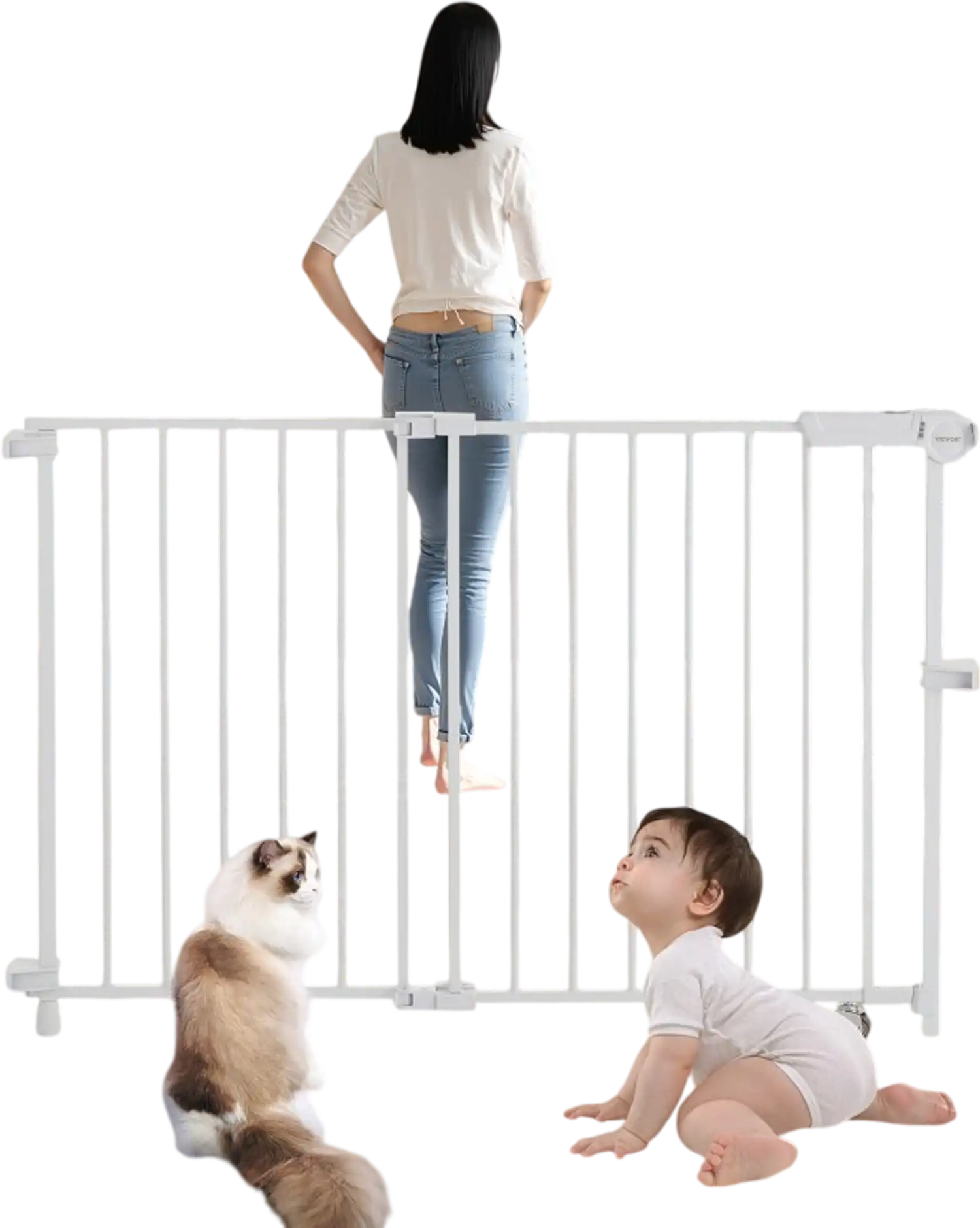 Vevor Baby Gate Adjustable 29.5-43