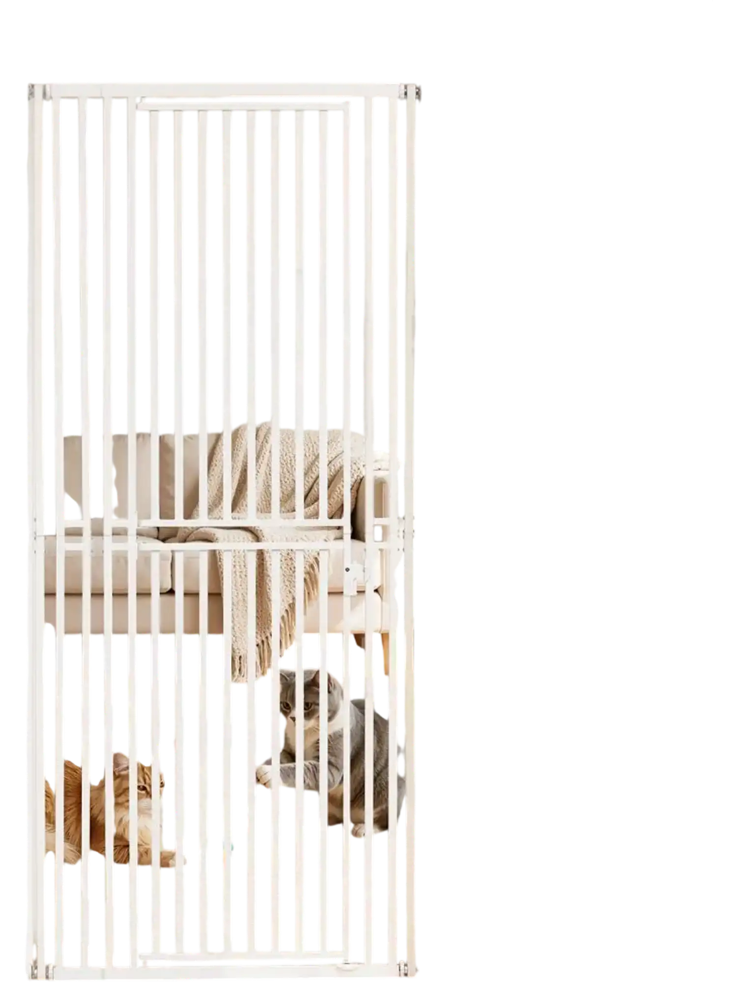 Vevor Pet Gate Extra Tall Adjustable Width 28-34