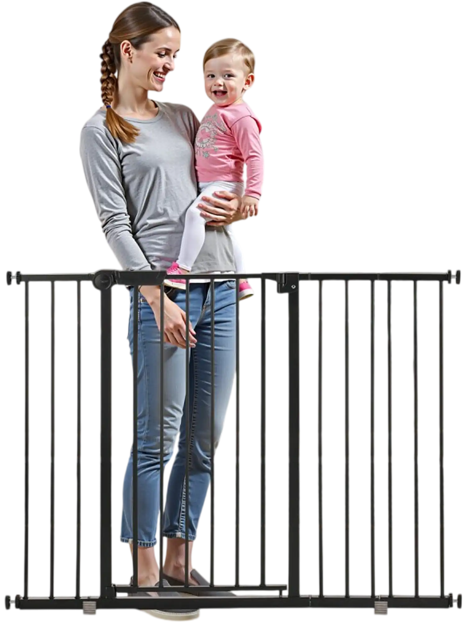 Vevor Baby Gate Adjustable 26-48