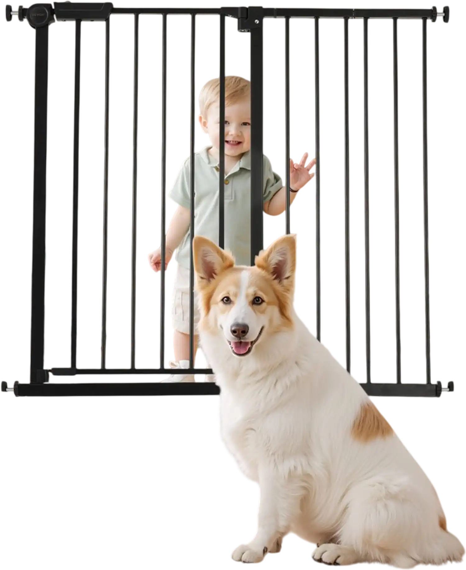 Vevor Baby Gate Adjustable 26-40