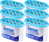 VEVOR Moisture Absorber Boxes, 10.8 oz Humidity Absorber Boxes(6 Packs), Fragrance Free Dehumidifier Attracts Extra Moisture from Your Bathroom, Closet, and Kitchen