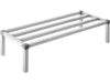 VEVOR Aluminum Dunnage Rack, 48” x 20” Commercial Food Floor Rack, 12” Off the Floor, 1000 lbs Capacity All-Welded Aluminum Storage Rack, for Storage in Restaurants, Kitchens, Garages and Vehicles