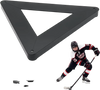 VEVOR Triangle Hockey Passer, Heavy-Duty Multi-Angle Rebounder, Hockey Passing Aid, Passing & Stick Handling Trainer, Off-Ice & On-Ice Portable Equipment, Help Improve Puck Control & Shooting