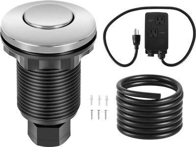 Vevor Garbage Disposal Air Switch Kit Dual Outlet 2.5