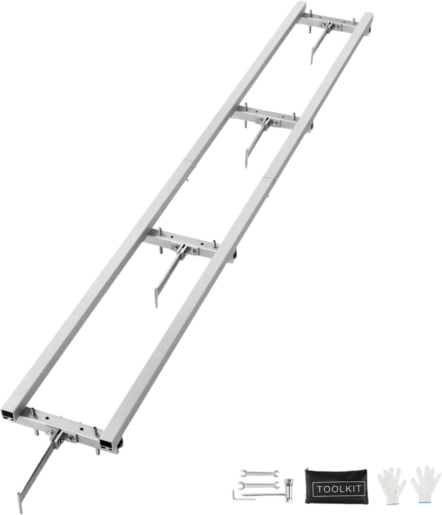 Vevor Chainsaw Milling Rail Guide 9' Adjustable Aluminum Saw Mill Rail System New