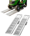VEVOR Trailer Ramps, 2PCS 39 x 9 in, Heavy-Duty Steel ATV Ramp Set with Anti-Slip Plates, 1200LBS Combined Capacity Loading Ramps for Motorcycles, Lawn Mowers, Farm Tractors, Carts