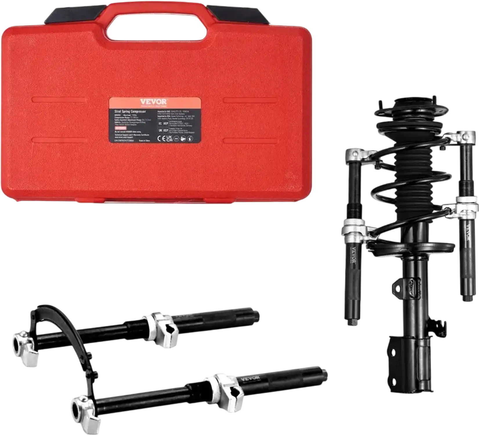 Vevor Strut Spring Compressor Heavy Duty MacPherson Coil Spring Tool Set New