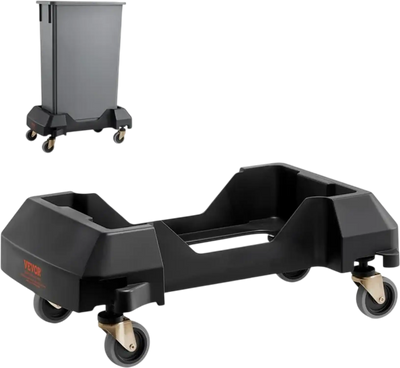 Vevor Trash Can Dolly Slim 16/23 Gallon 200 lbs Black New